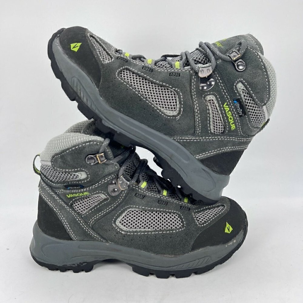 Vasque Unisex Kids Breeze WP 2.0 7213 Gray Lace Up Sneaker Shoes Size 3M - Picture 7 of 12